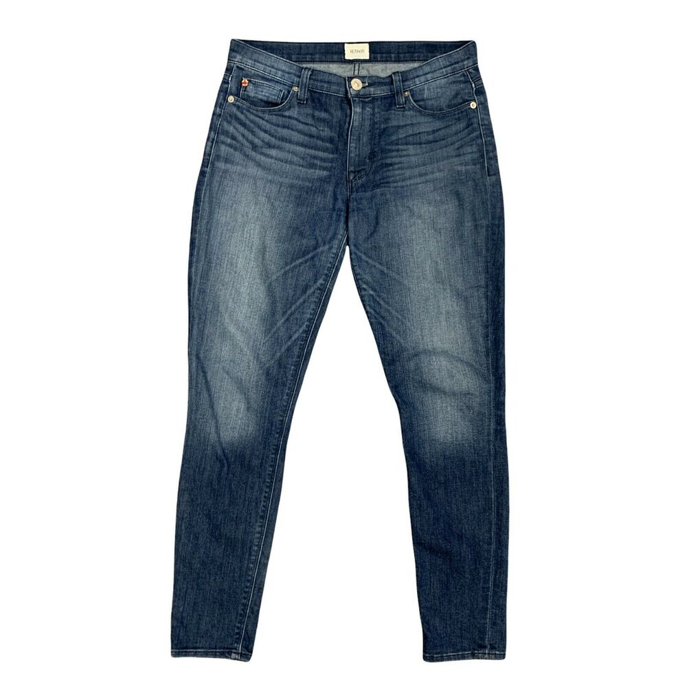 Hudson Nico Ankle Supper Skinny Jeans Women Size 27 Mid Rise Denim Stretch *READ